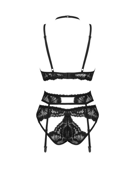 Alessya 3-delige set - Zwart