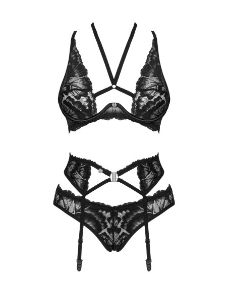 Alessya 3-delige set - Zwart