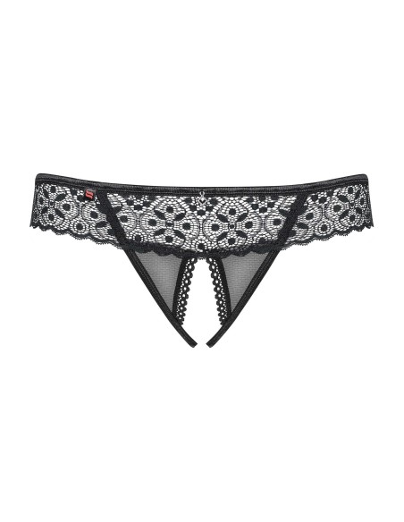 Shibu String ouvert - Noir