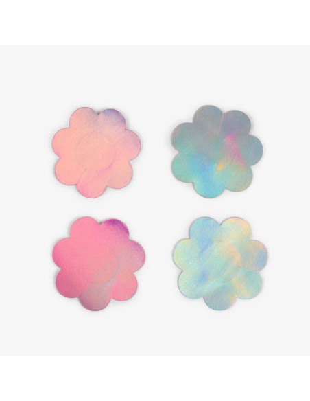 ¡GUAU TETAS! Cubrepezones de flores