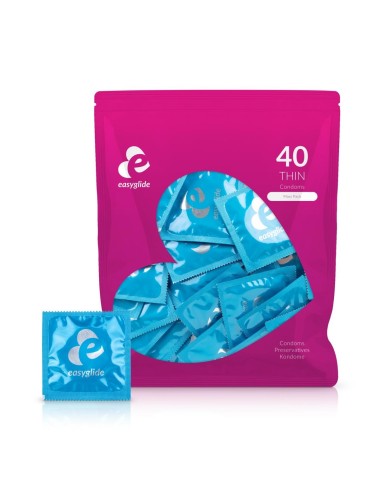 Easyglide extra thin condoms - 40 pieces