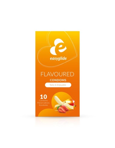 Easyglide flavored condoms - 10 pieces