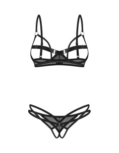 Euridia open set 2 stuks - Zwart
