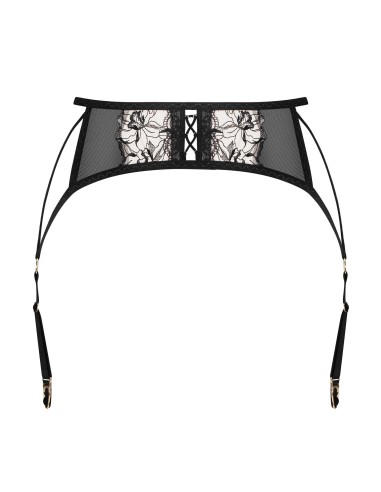 Vila blanes suspender belt - Black