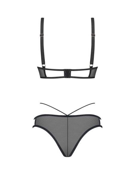Vila blanes 2-delige set - Zwart