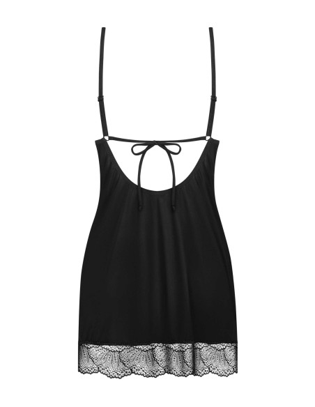 Lobellis nachtjapon en string - Zwart