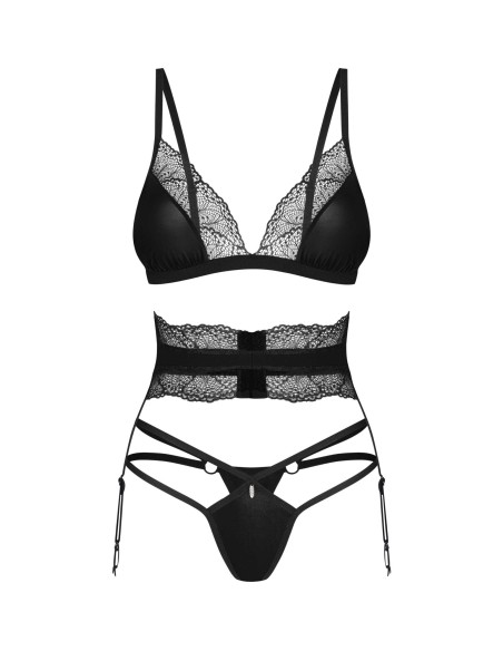 Lobellis 3-delige set - Zwart