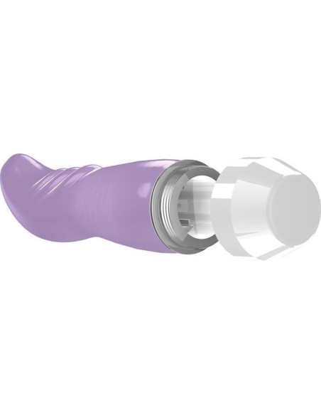 Multi-speed G-spot paarse streak vibrator - LOV005PUR
