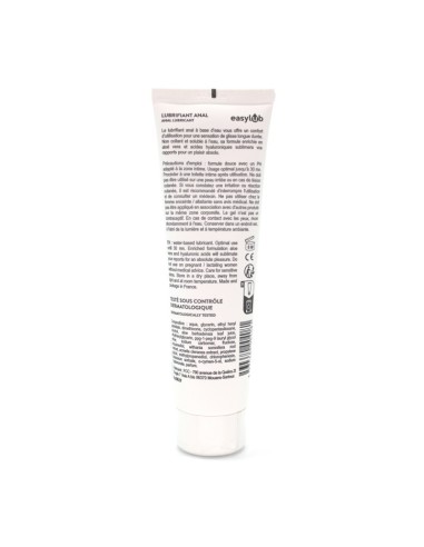 Water-based anal lubricant 100 ml made in France - LUBANA100