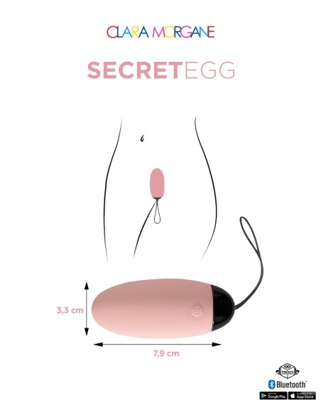 Mijn vibrerende geheime ei - Roze