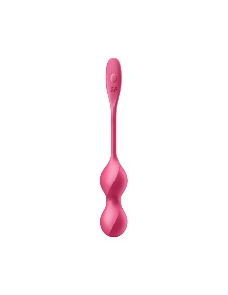 Love Birds 2 Bolas Geisha vibratorias fucsia Satisfyer con mando a distancia - CC597866