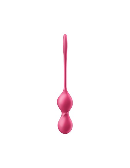 Love Birds 2 Bolas Geisha vibratorias fucsia Satisfyer con mando a distancia - CC597866