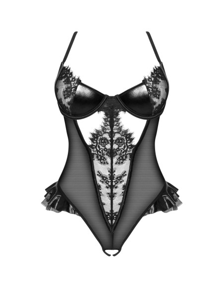 Rafaella wetlook body - Black