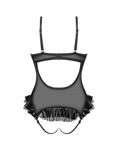 Rafaella wetlook body - Black