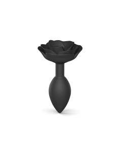 Plug Open Roses L - Black Onyx