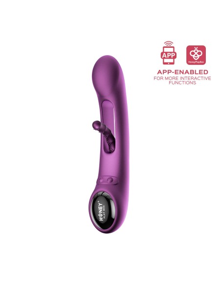 Tempo vibromasseur G-spot avec capteurs de pression et application