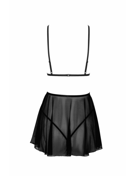 French Kiss 242 babydoll - zwart