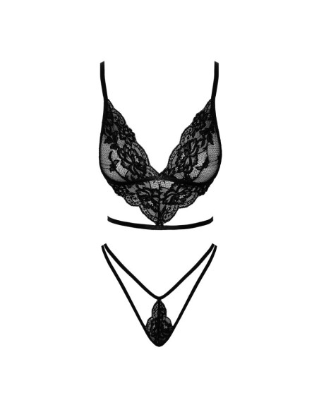 French Kiss 240 lingerieset - zwart