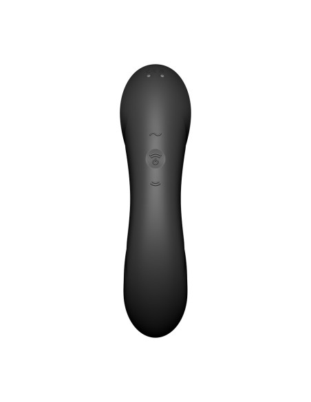 Estimulador de Clítoris y Vibrador 2 en 1 Curvy Trinity Black 4 Satisfyer - CC597773