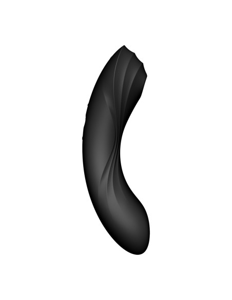 Estimulador de Clítoris y Vibrador 2 en 1 Curvy Trinity Black 4 Satisfyer - CC597773