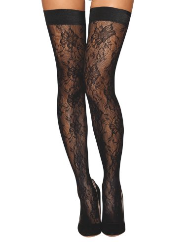 Fancy black hold ups - DG0543BLK