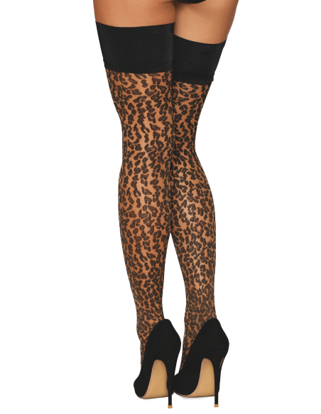 Luipaardprint hold-ups - DG0533NBL