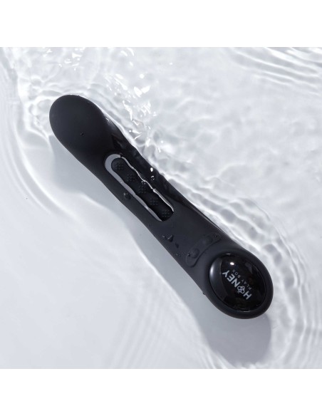 Tempo G-spot vibrator with pressure sensor and app Black