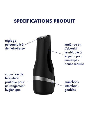 Masturbator Men Classic Satisfyer - CC597799