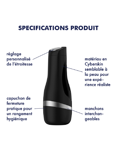 Masturbator Men Classic Satisfyer - CC597799