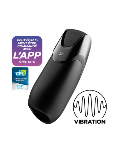 Men Vibration Satisfyer USB Connected Vibrating Masturbator - CC597816