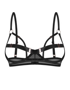 Euridia open bra - Black