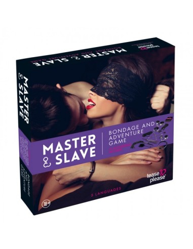 Kit BDSM Premium Amo y Esclava - Morado