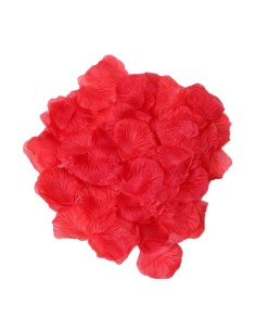 Pak van 100 rozenblaadjes - 100610RED