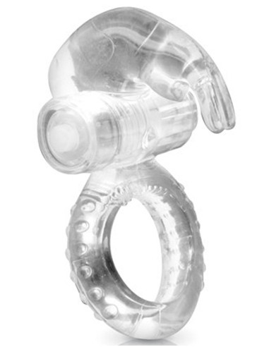 Vibrating cockring with clitoral stimulation - CC570035