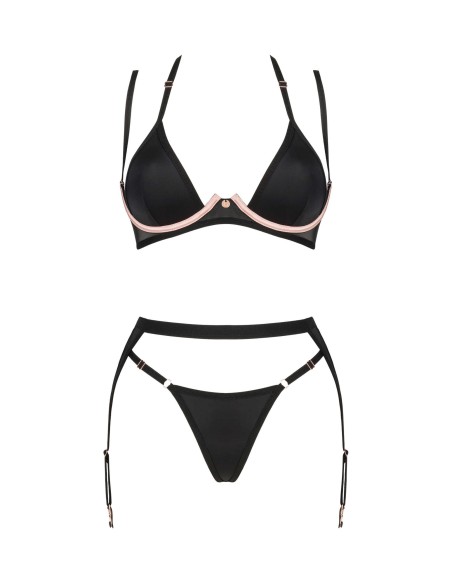 Selinne 3-delige set - Zwart