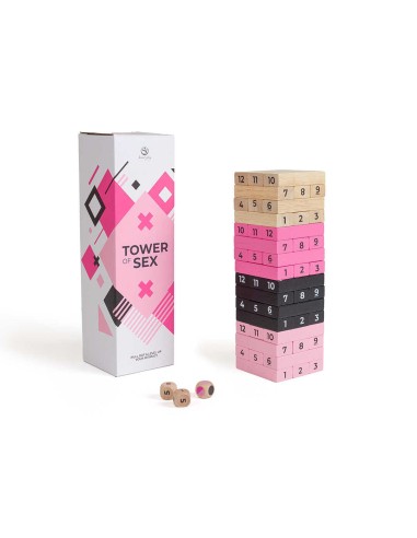 Tower of sex - Wooden game