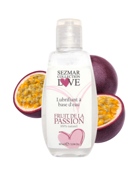 100% natural water-based lubricant Passion fruit 90ml - SEZ078