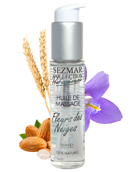 Fleurs des Neiges professionele massageolie 100% natuurlijk 50 ml - SEZ095