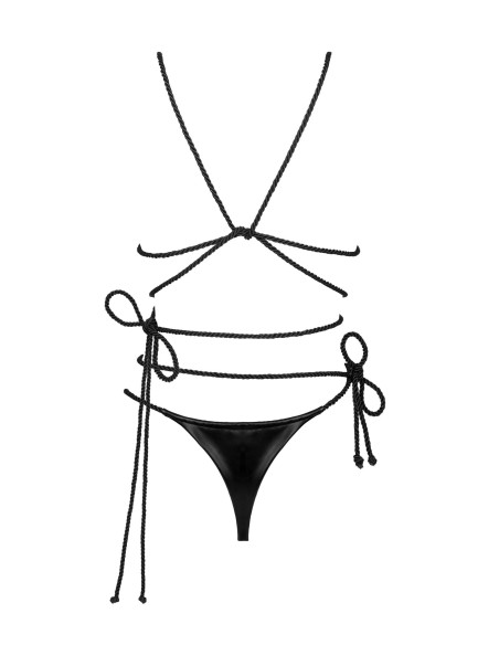 Cordellis set - Zwarte wetlook