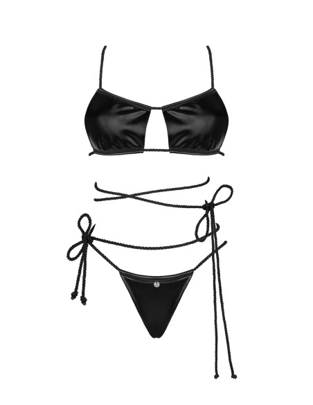 Cordellis set - Zwarte wetlook