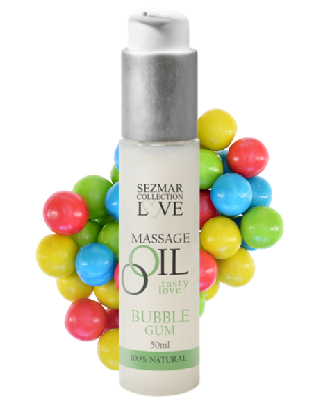 Aceite de masaje de chicle comestible 50ml - SEZ051
