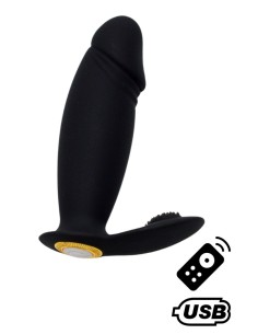 Achille - Mini vibrador USB negro
