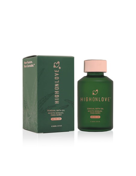 Sensuele badolie met 300 mg CBD - 100 ml