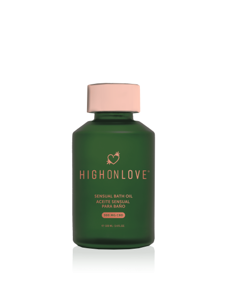 Sensuele badolie met 300 mg CBD - 100 ml