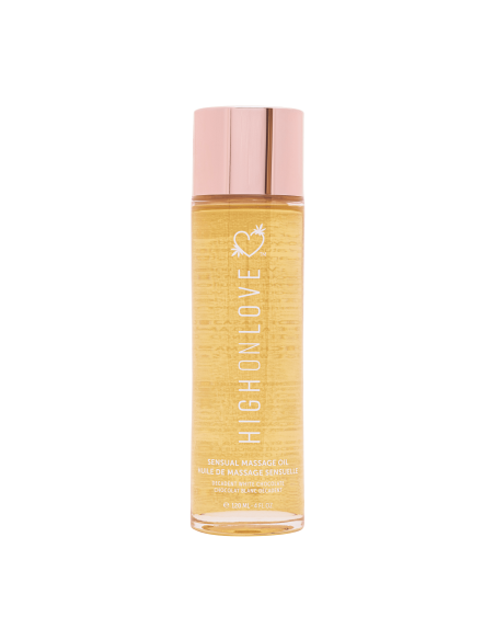 Decadente witte chocolade luxe massageolie - 120 ml