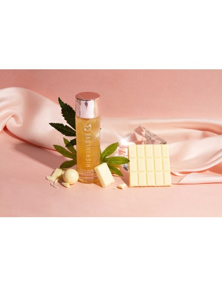 Decadente witte chocolade luxe massageolie - 120 ml