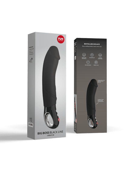 Big Boss - Vibromasseur réaliste XL - Noir
