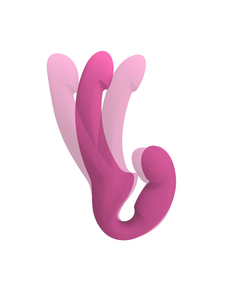 Share Lite - Dildo met twee uiteinden - Roze