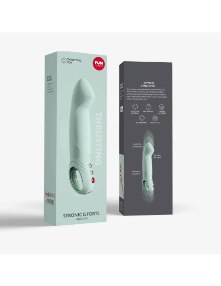 Stronic G Forte pulsateur point G - Vert Sage