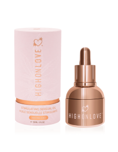 Stimulerende sensuele olie met 300 mg CBD 30 ml